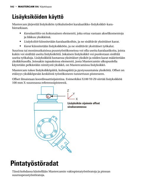 Mastercam X4 kÃ¤yttÃ¶opas - Mastercam.fi