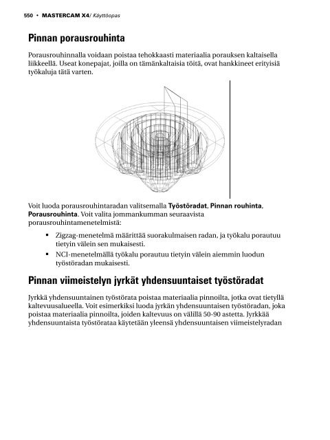 Mastercam X4 kÃ¤yttÃ¶opas - Mastercam.fi