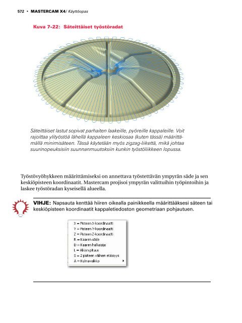 Mastercam X4 kÃ¤yttÃ¶opas - Mastercam.fi