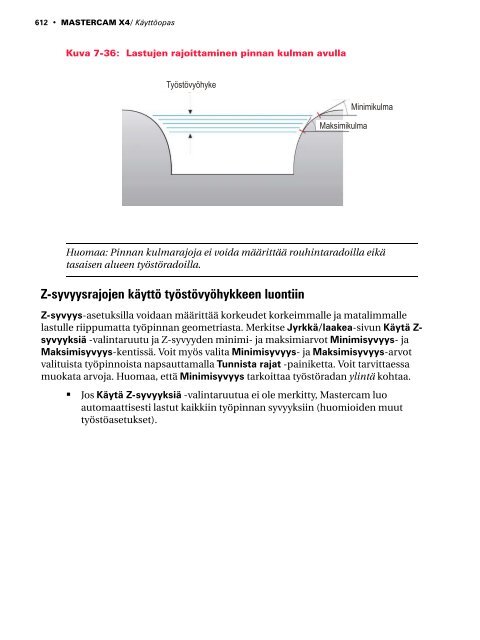 Mastercam X4 kÃ¤yttÃ¶opas - Mastercam.fi