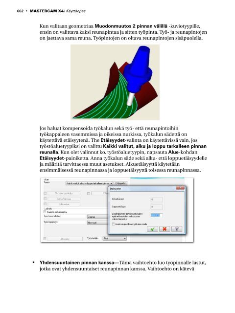 Mastercam X4 kÃ¤yttÃ¶opas - Mastercam.fi