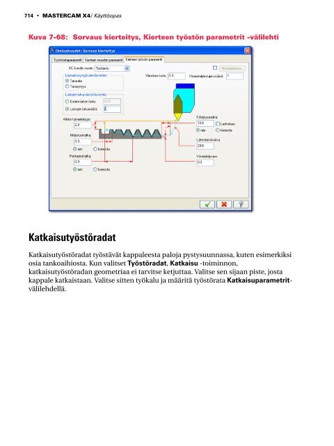 Mastercam X4 kÃ¤yttÃ¶opas - Mastercam.fi