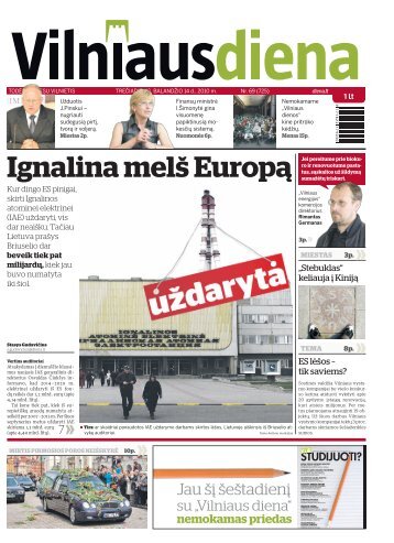 Ig na li na melÅ¡ Eu ropÄ - Diena.lt