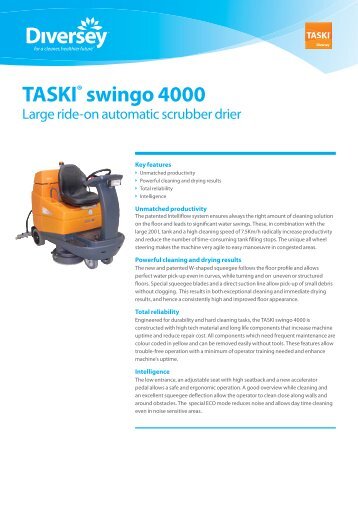 TASKI® swingo 4000 -  Wood Wyant