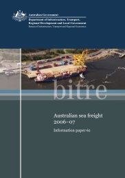 Australian sea freight 2006â07 - International Transport Forum