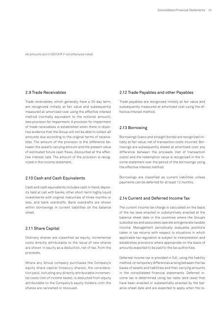 Edisun Power Europe Ltd. Corporate Governance Report 2010 ...