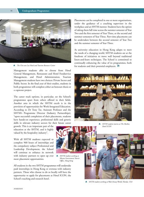 Vol 11 Issue 2, September 2011 - School of Hotel & Tourism ...