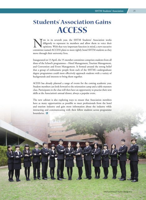 Vol 11 Issue 2, September 2011 - School of Hotel & Tourism ...