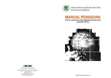 Manual Pengguna Portal Gunatanah JPBD Semenanjung Malaysia