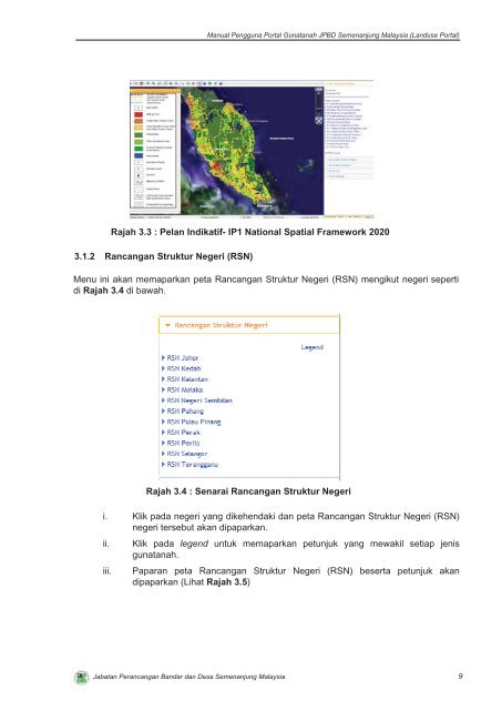 Manual Pengguna Portal Gunatanah JPBD Semenanjung Malaysia