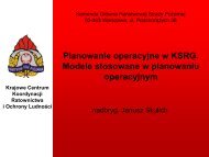 Planowanie operacyjne w KSRG - Komenda GÅÃ³wna PaÅstwowej ...