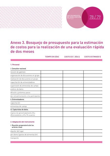 instrumento de evaluaciÃ³n rÃ¡pida para la salud sexual y ... - UNFPA