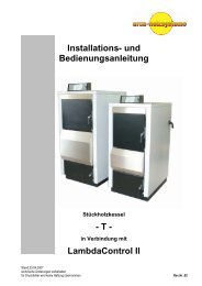 und Bedienungsanleitung LC2 T - Arca Heizsysteme ek