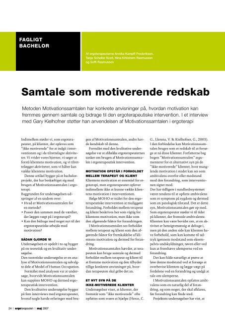 [pdf] Samtale som motiverende redskab