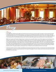 Dining - Carmel Country Club