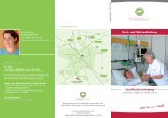 Flyer: Spezielle Pflege auf Stroke Units - Bamberger Akademie fÃ¼r ...