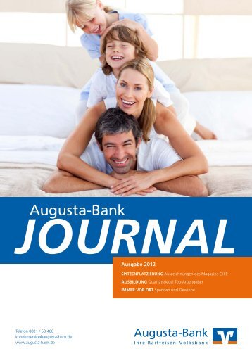 JOURNAl - Augusta-Bank eG Raiffeisen-Volksbank