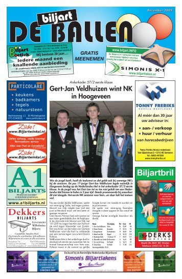 ballen juni. alg - De Biljart Ballen