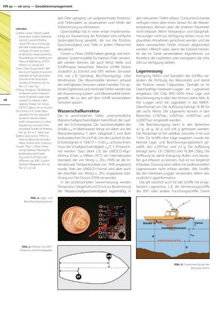 Hydrographische Nachrichten - OpenSeaMap