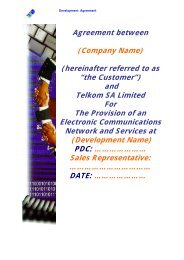 View PD Connect Contract - Telkom Business