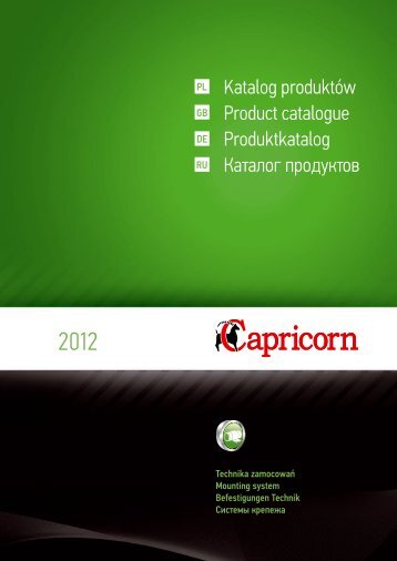 Katalog produktÃ³w Product catalogue Produktkatalog ... - Coral Instal