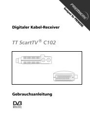 Digitaler Kabel-Receiver - Antennenservice GmbH Spremberg