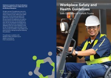 Workplace Safety and Health Guidelines