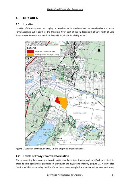 WETLAND DELINEATION REPORT - SRK Consulting