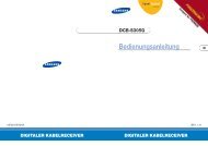 Bedienungsanleitung DCB-S305G - Antennenservice GmbH ...