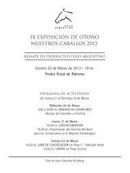 T/E - Asociación Argentina de Criadores de Caballos de Polo