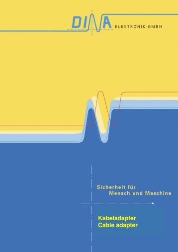 Kabeladapter Cable adapter - DINA Elektronik Gmbh