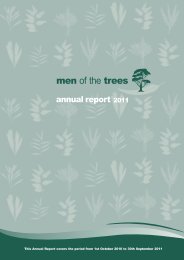 MOTT 2011 Annual Report - Men of the Trees