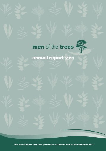 MOTT 2011 Annual Report - Men of the Trees