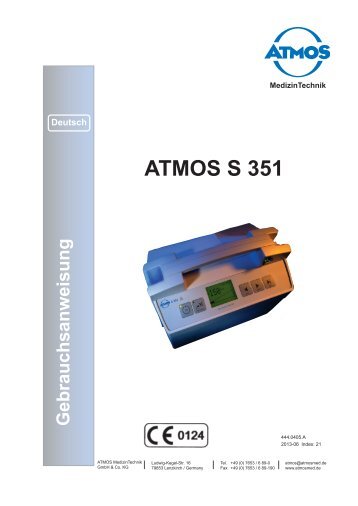 ATMOS S 351 - ATMOS MedizinTechnik