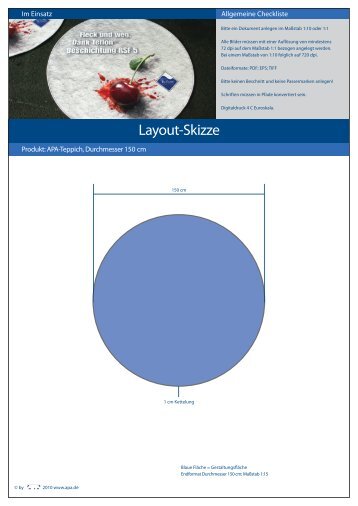 Layoutvorlage Teppich (PDF)