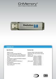 Datenblatt - datasheet - CnMemory