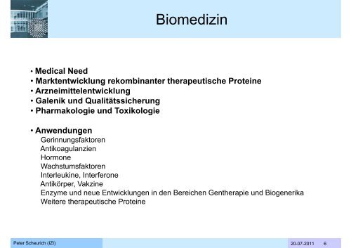 Biologische Systeme - Technische Kybernetik