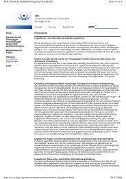 Empfehlungen Der Deutschen Ophthalmologischen Dog