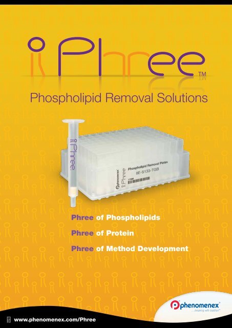 Phree Phospholipid Removal Solutions - Phenomenex