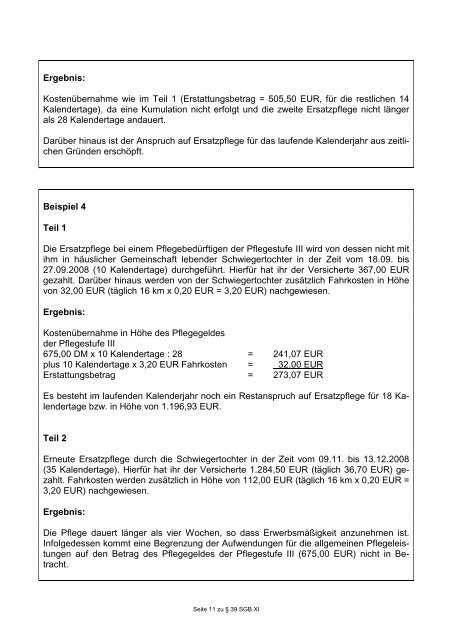 AOK-Bundesverband, Bonn Bundesverband der - Ambulante Pflege ...