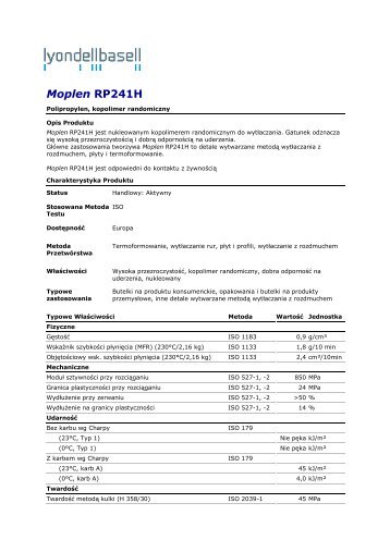 Moplen RP241H.pdf - Motor Polimer