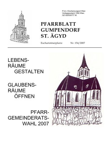 März 2007 - Die Homepage der Pfarre Gumpendorf St. Ägyd