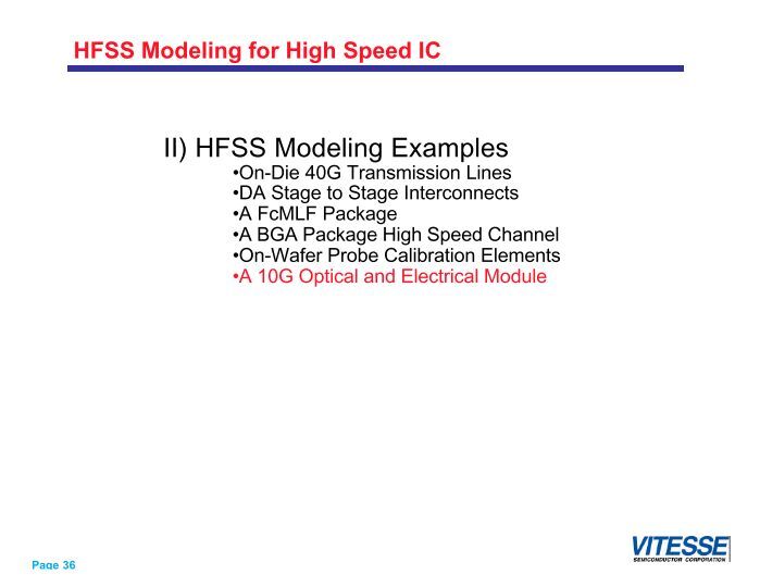 Page 36 HFSS Model