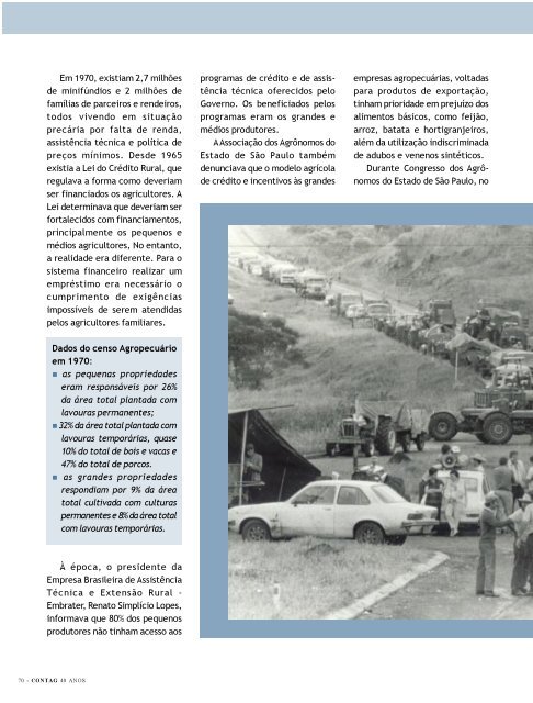 Revista 40 anos da Contag