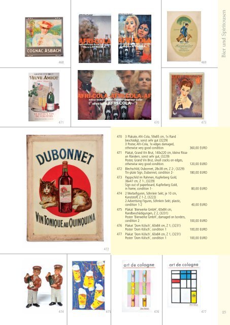 3. Auktion für Historische Werbung und Reklame - Antico Mondo