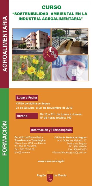 CURSO SOSTENIBILIDAD AMBIENTAL diptico.pdf - Croem