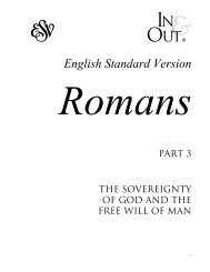 English Standard Version Romans - Bible Study - Precept Ministries ...