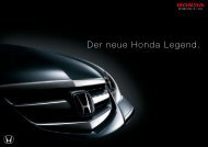 Der neue Honda Legend. - Auto Havelka
