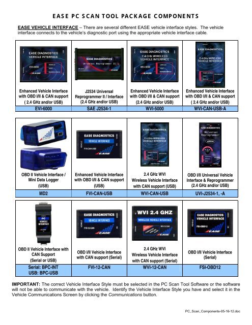 ease diagnostics pc scan tool ease diagnostics pc scan tool