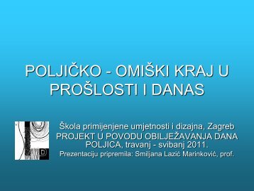 POLJICKO - OMISKI KRAJ U PROSLOSTI I DANAS.pdf - Škola ...